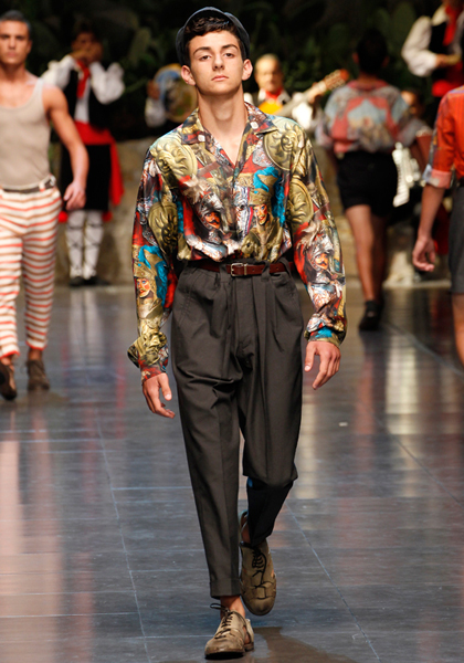 Dolce&Gabbana Menswear Spring/Summer 2013