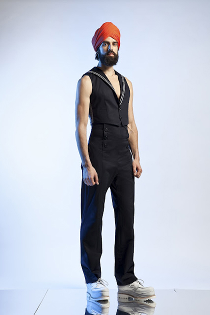 Jean Paul Gaultier Menswear Spring/Summer 2013: Narrating Passages to India