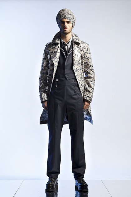 Jean Paul Gaultier Menswear Spring/Summer 2013: Narrating Passages to India