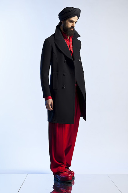 Jean Paul Gaultier Menswear Spring/Summer 2013: Narrating Passages to India