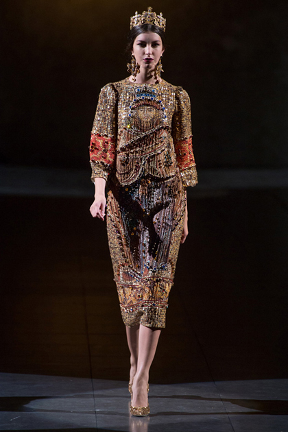 Milan Fashion Week Autumn/Winter 2013 Coverage: Dolce & Gabbana