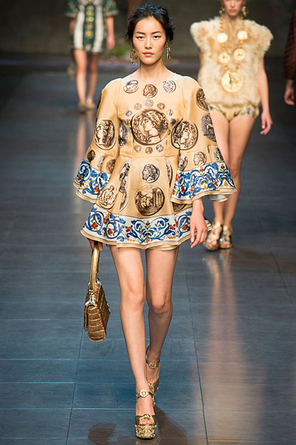 Milan Fashion Week Spring/Summer 2014 Coverage: Dolce & Gabbana