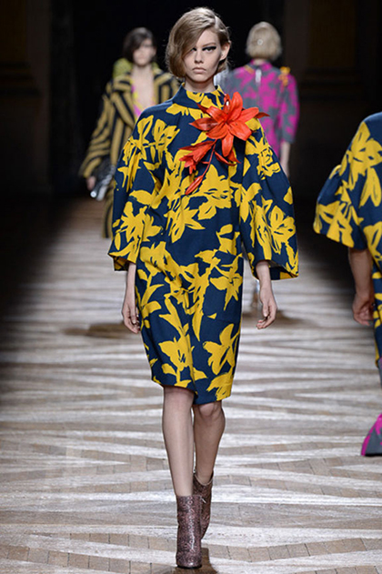 Paris Fashion Week Fall 2014: Dries Van Noten