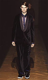 Designer Menswear Winter 08-09: The Classic Codes of the Tuxedo ...