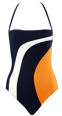 J by Jasper Conran Blue Color Block Beach Suit