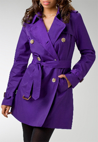 Twill Trench Coat by Sean John | Fashion Trendsetter