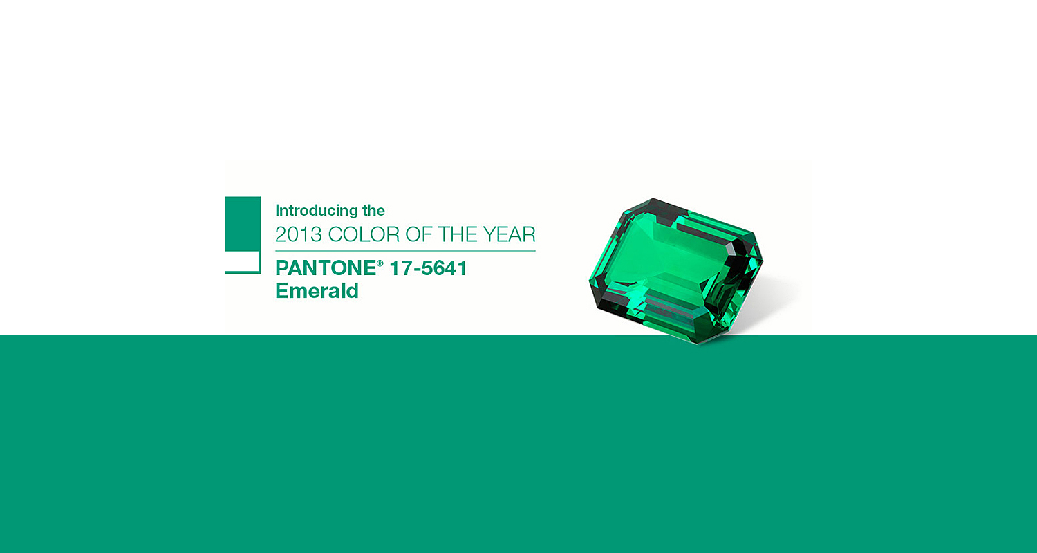 Pantone Reveals Color Of The Year For 2017 17 5641 Emerald Pantone Reveals Color Of The Year For 2017 17 5641 Emerald Fashion Trendsetter
