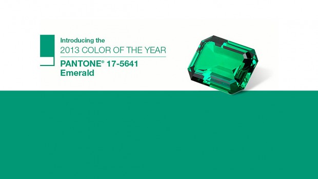 PANTONE Reveals Color of the Year for 2013: PANTONE 17-5641 Emerald