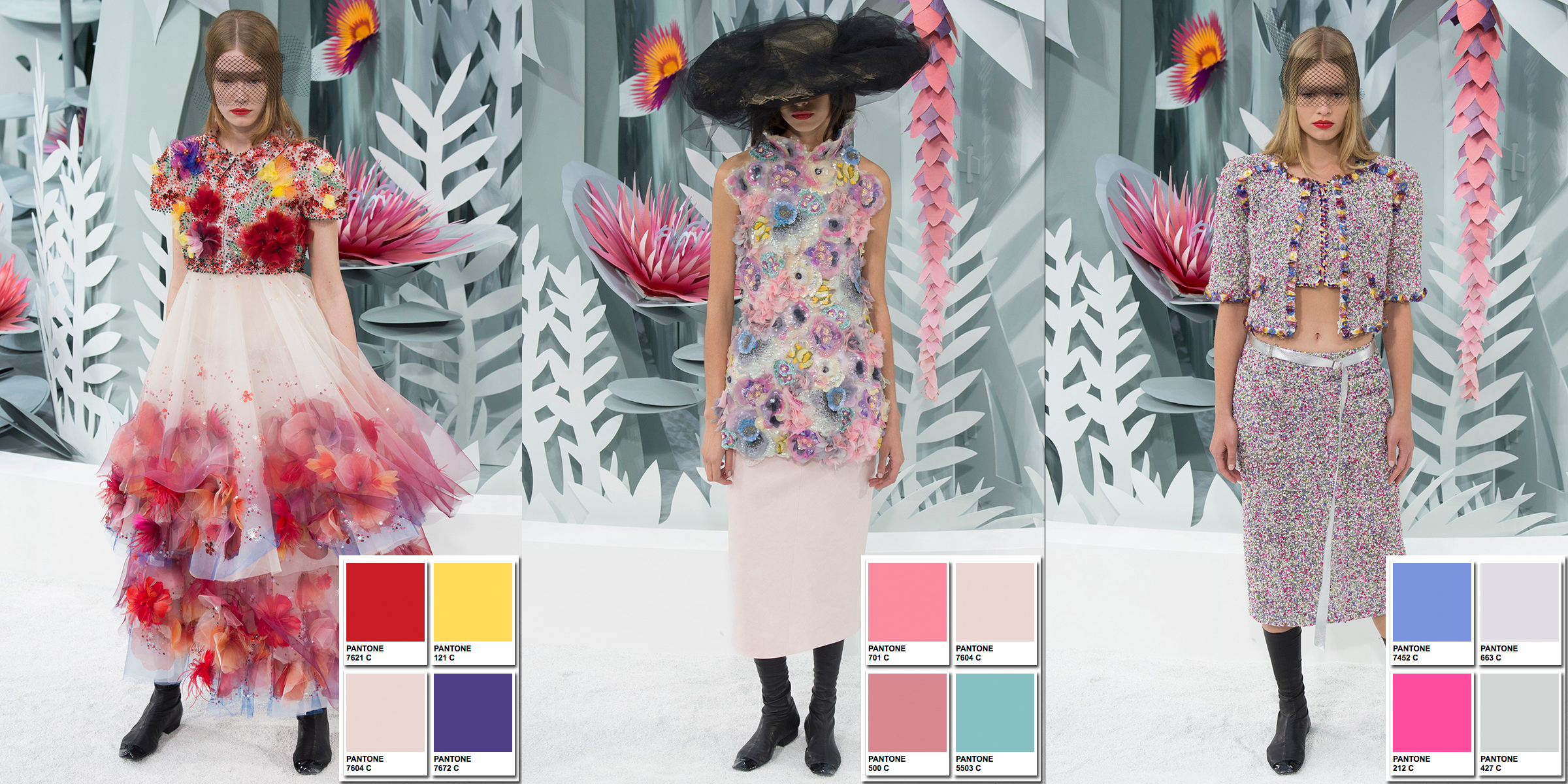 Chanel Spring 2015 Couture Collection Color Codes - Fashion Trendsetter