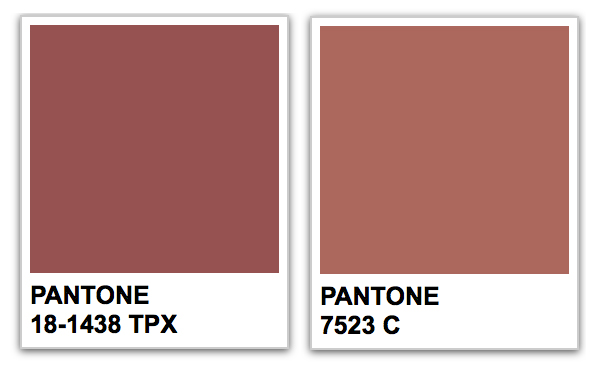 Pantone Color Chart 2015