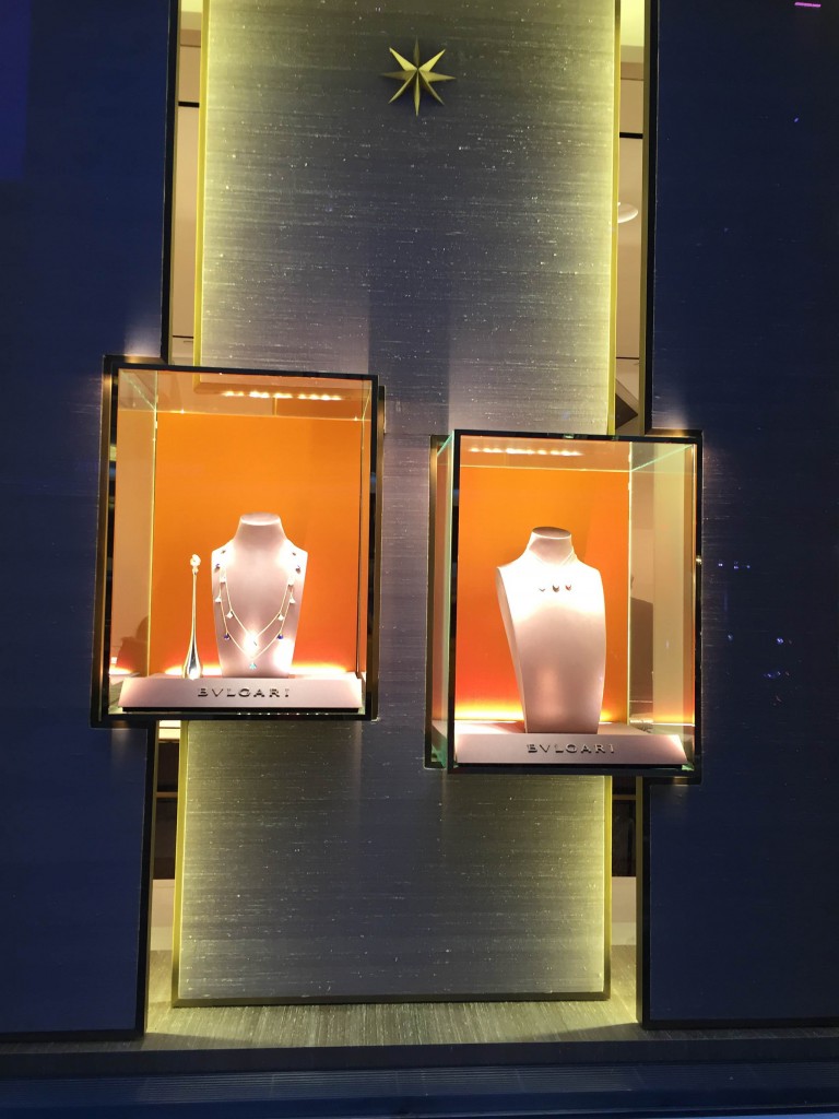 Bvlgari's Window Displays New York, February '16