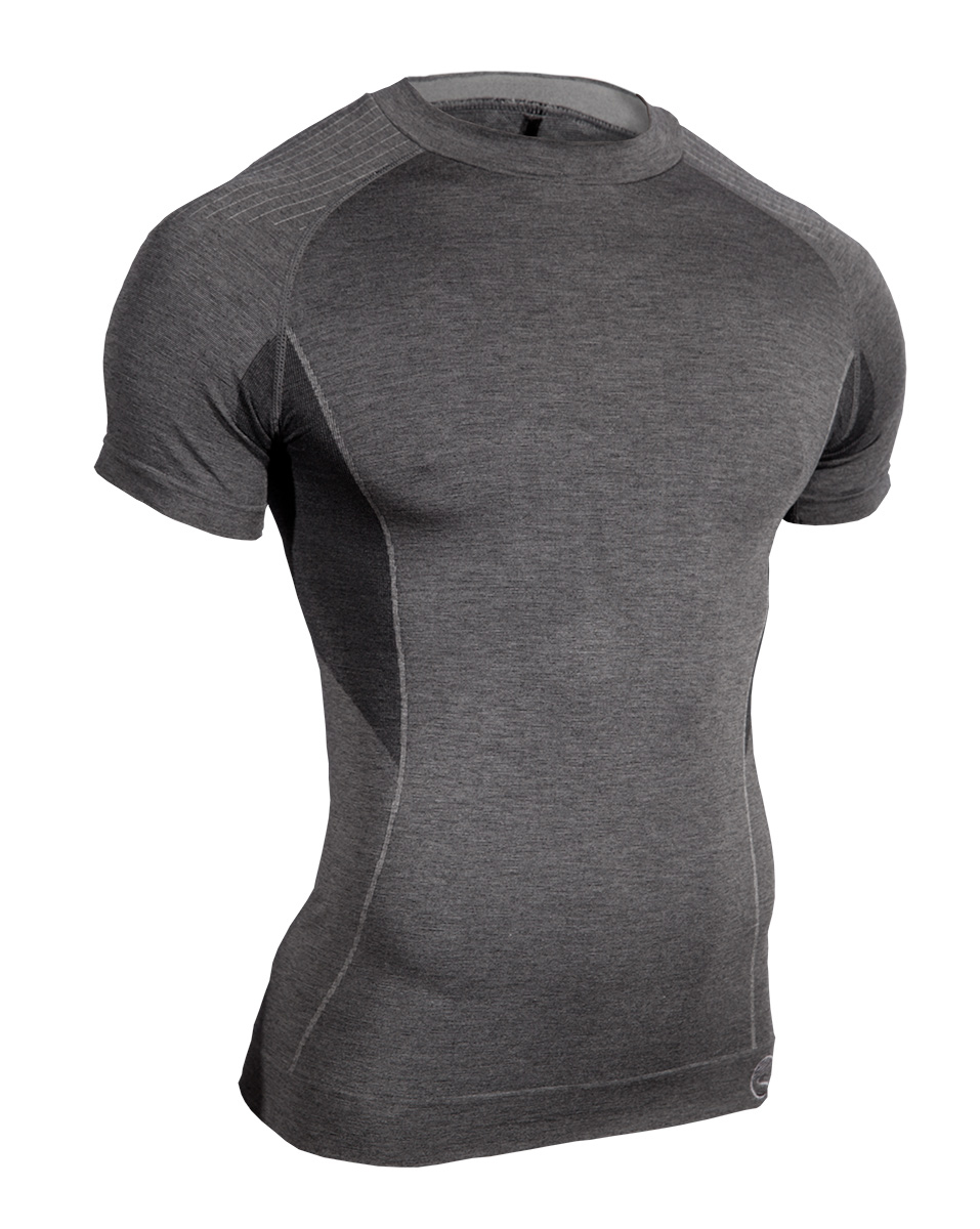 Mens-Short-Sleeve-Body-Mapped-Baselayer-Graphite-Front