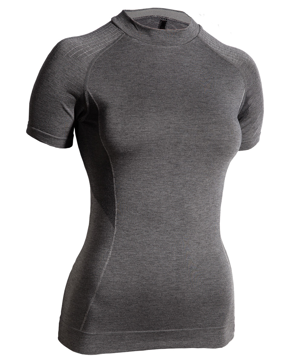 Womens-Short-Sleeve-Body-Mapped-Baselayer-Graphite-Front