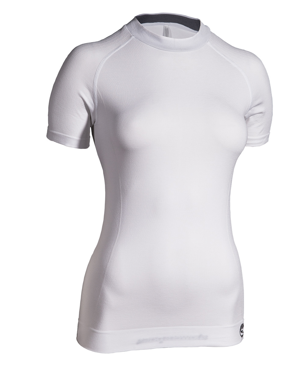 Womens-Short-Sleeve-Body-Mapped-Baselayer-White-Front