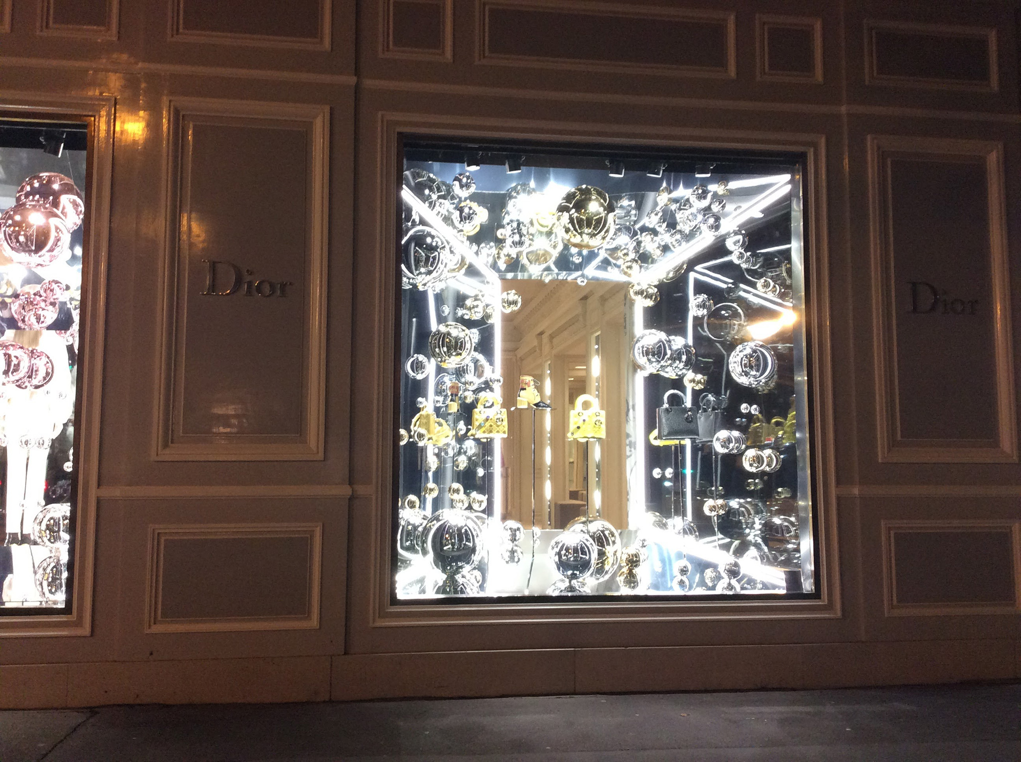 Avenue Montaigne Paris Fashion Windows - Dior