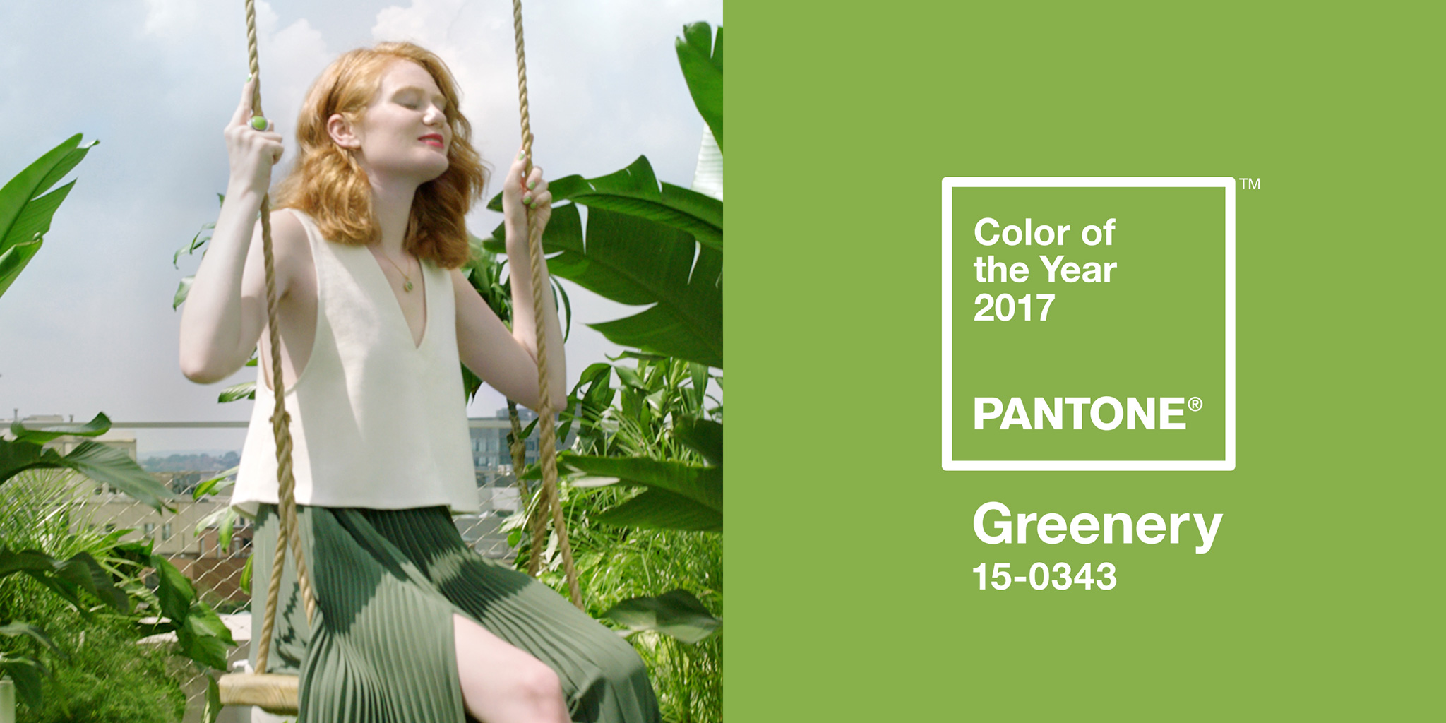 Pantone Color of the Year 2017: PANTONE 15-0343 Greenery 