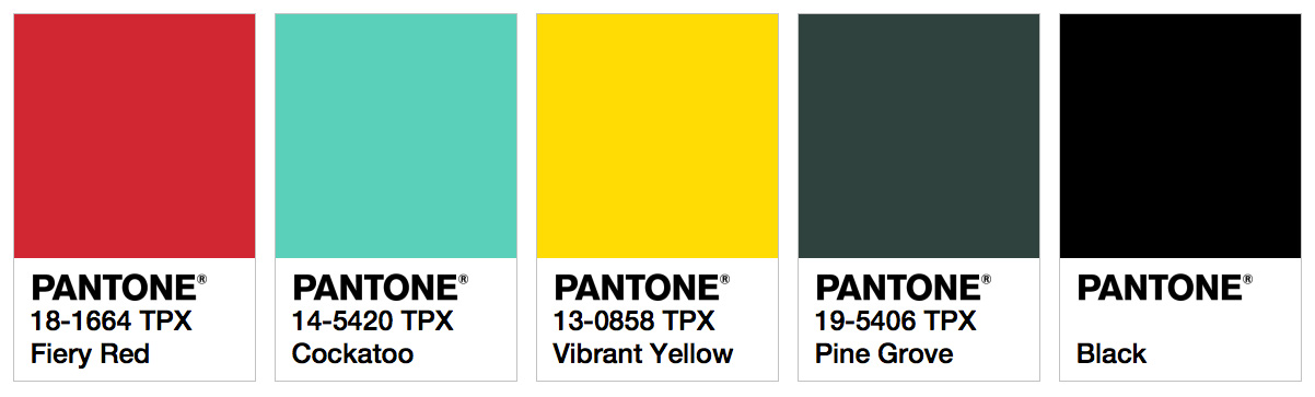 Miami Vice Pantone Colors | Colorpaints.co