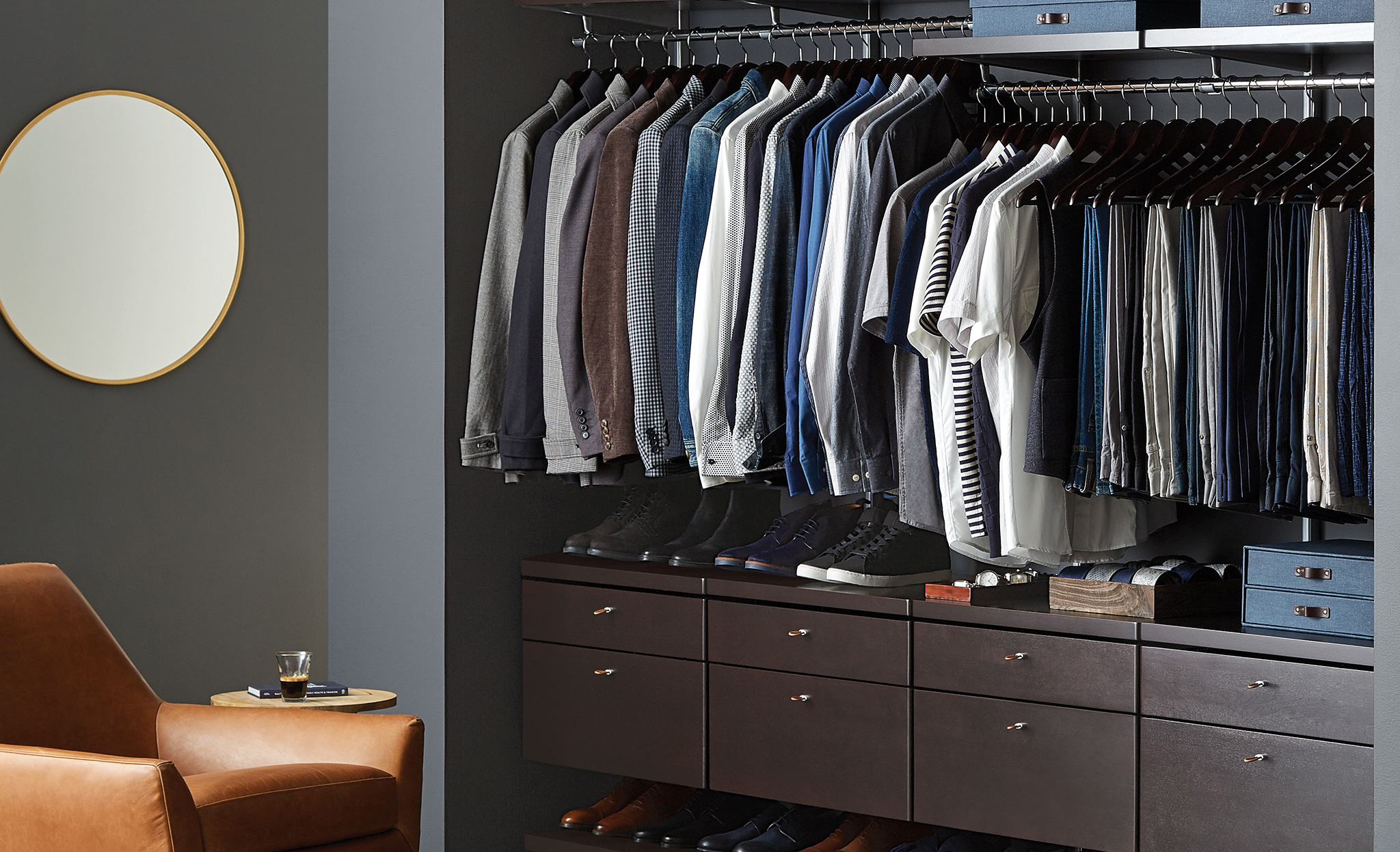 The Container Store Introduced New Additions to elfa Custom Closet Line ...