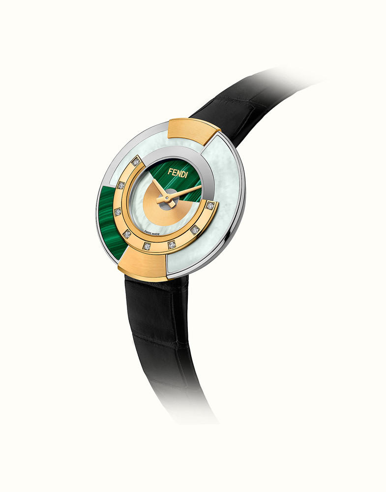 FENDI POLICROMIA | Watch with Diamonds and Genuine Stones