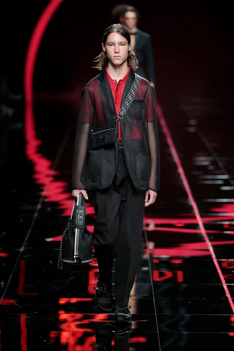 Fendi Spring/Summer 2019 Menswear Collection - Fashion Trendsetter