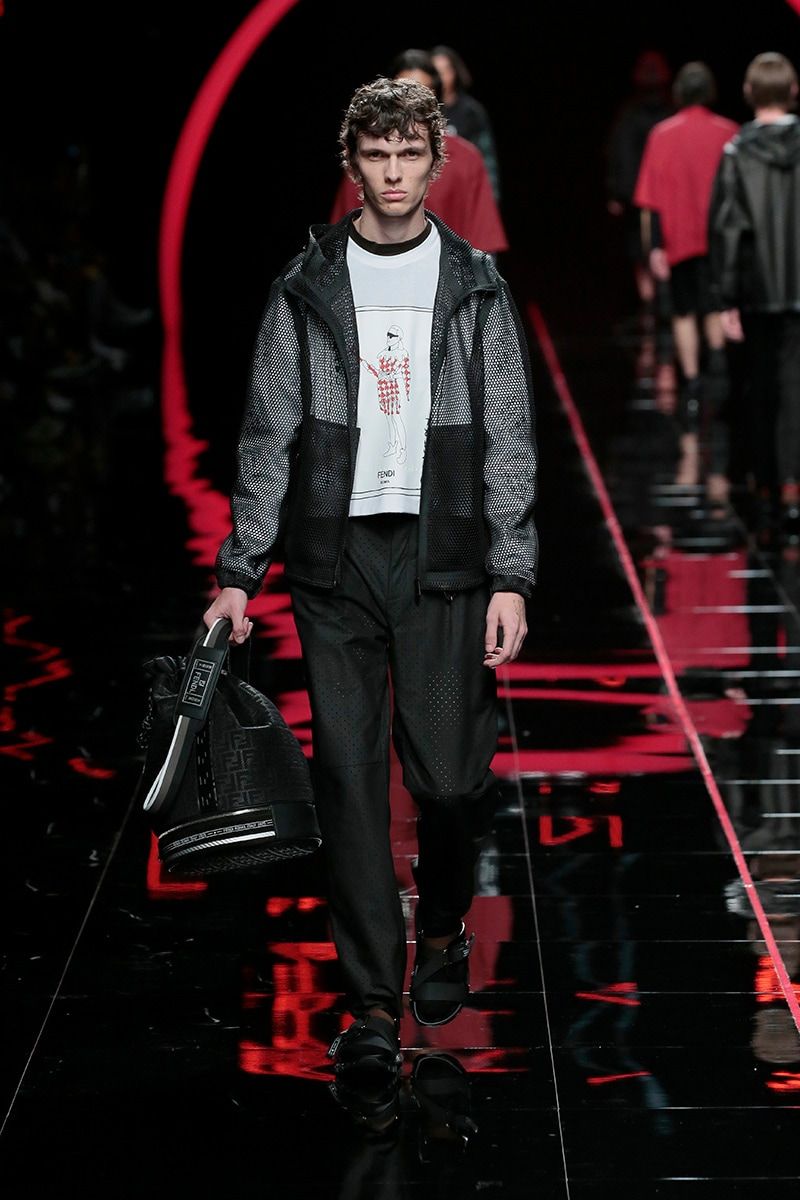 Fendi Spring/Summer 2019 Menswear Collection - Fashion Trendsetter