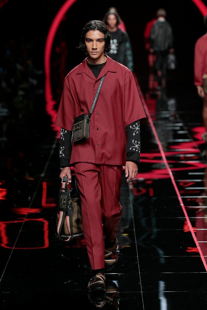 Fendi Spring/Summer 2019 Menswear Collection - Fashion Trendsetter