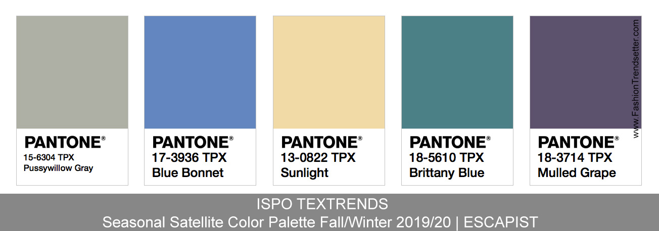 ISPO TEXTRENDS Color Trends Fall/Winter 2019/20 ‹ Fashion Trendsetter