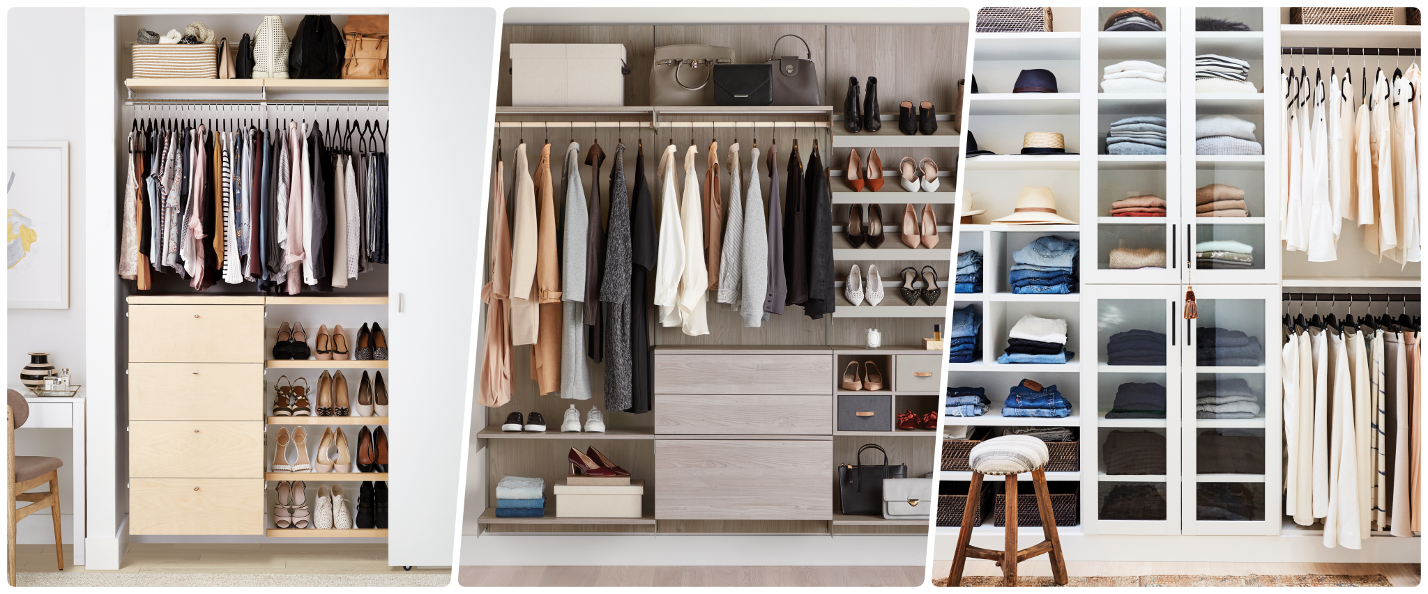 The Container Store Introduces A Full Custom Closet Suite