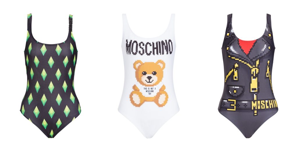 moschino sims swimsuit