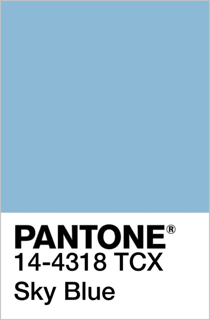 Pantone Smart Swatch 14-4318 Sky Blue