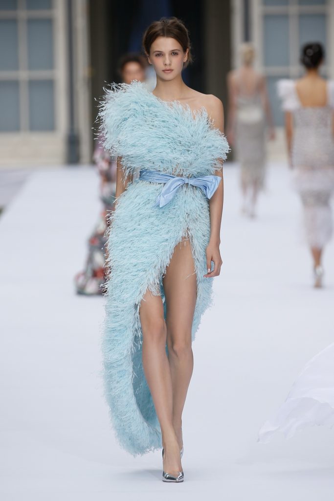 ralph and russo blue dress
