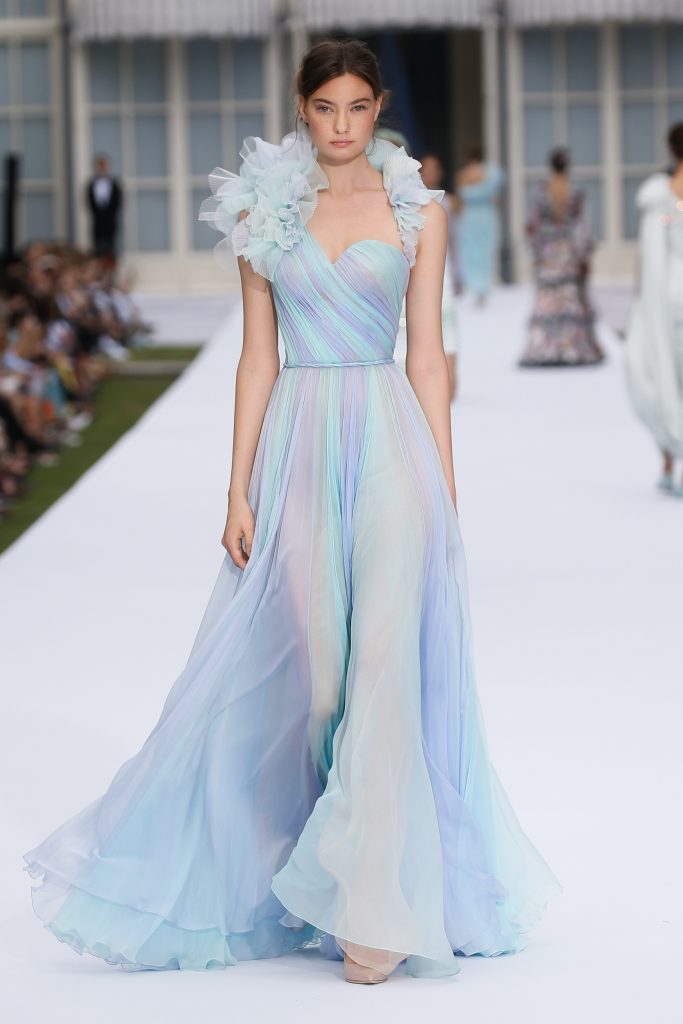 ralph and russo blue dress