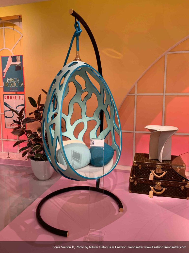 louis vuitton egg chair