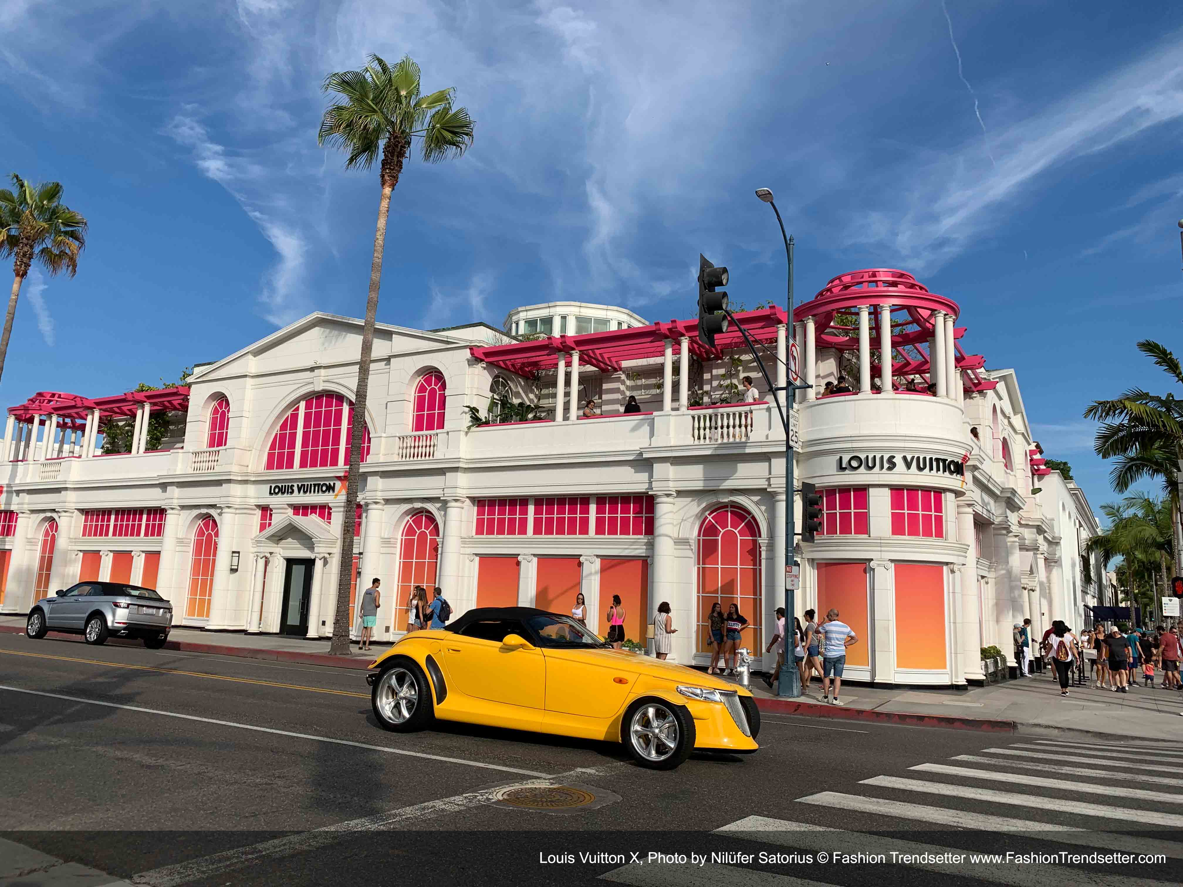 Louis Vuitton's Rodeo Drive renovation a mix of classic and cool