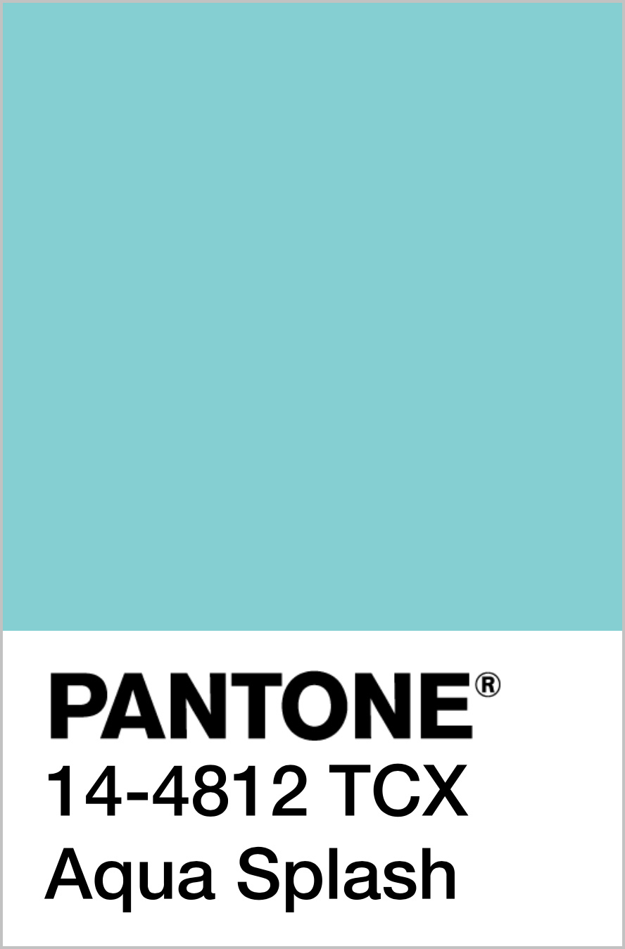 AI Aqua: Color of the Year 2021 - Fashion Trendsetter