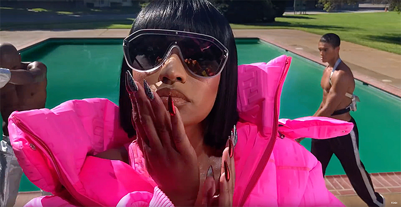 Nicki Minaj Fendi Clothing Collaboration