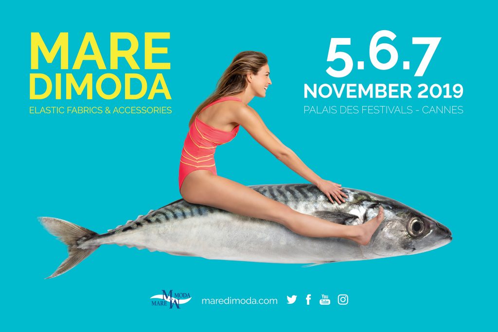 The Eighteenth edition of MarediModa - the international exhibition dedicated to fabrics and accessories for underwear, beachwear and athleisure - will be held from 5 to 7 November at the Palais Des Festivals, Cannes. 