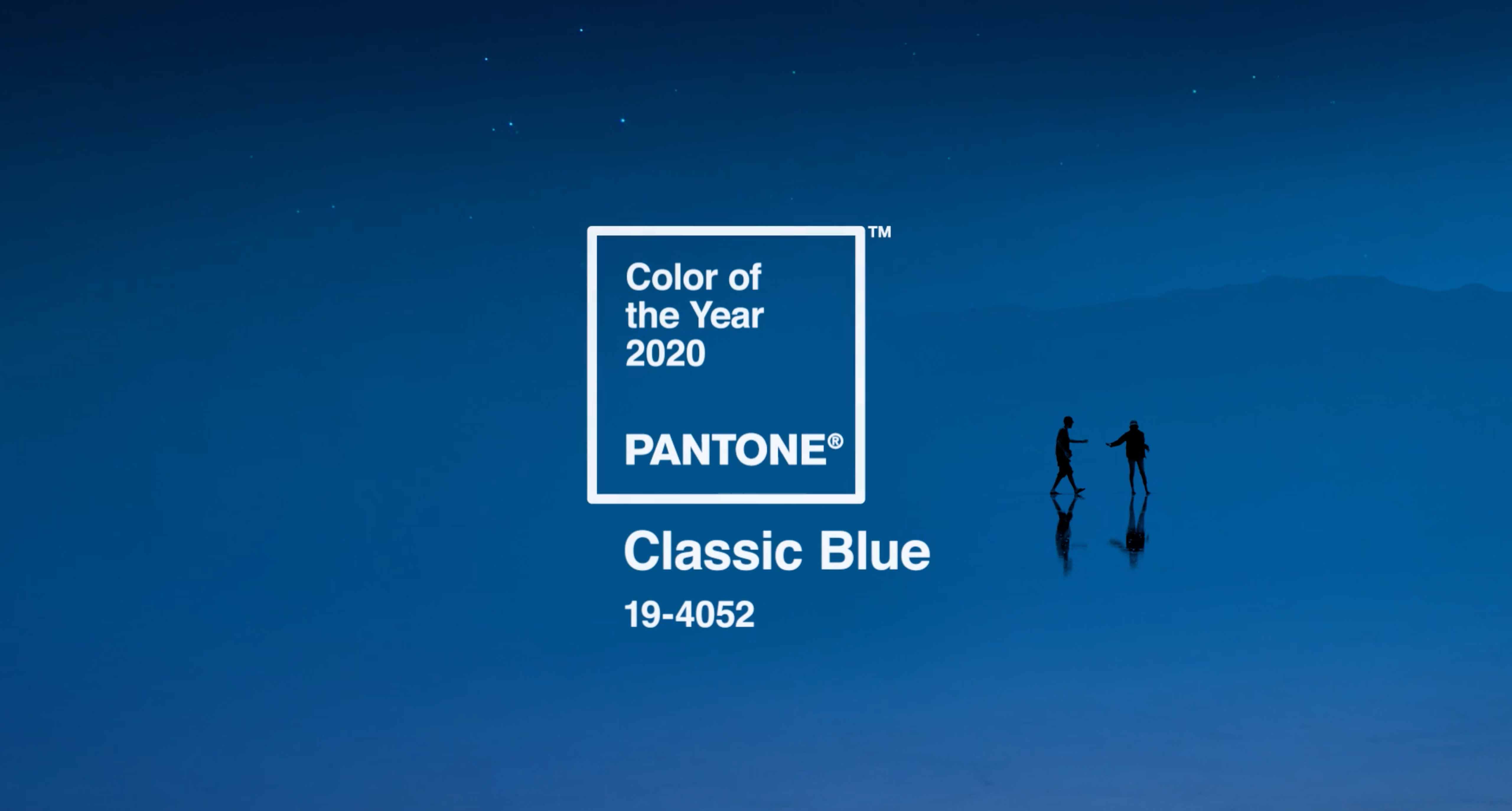 PANTONE® USA  Color Of The Year 2020: PANTONE 19-4052 Classic Blue