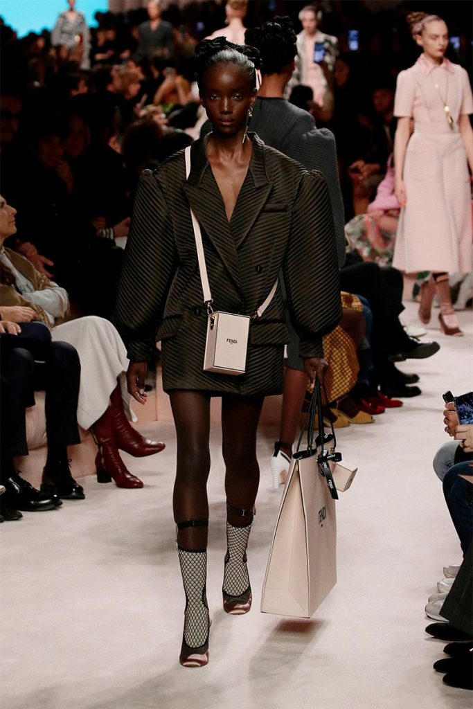 The Big bag trend Autumn-Winter 2020-2021, Fendi Shopping bag