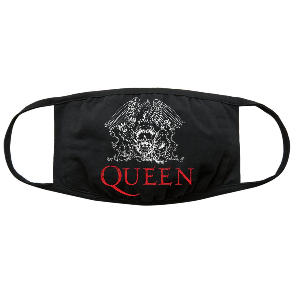 QUEEN Logo Cloth Face Mask.