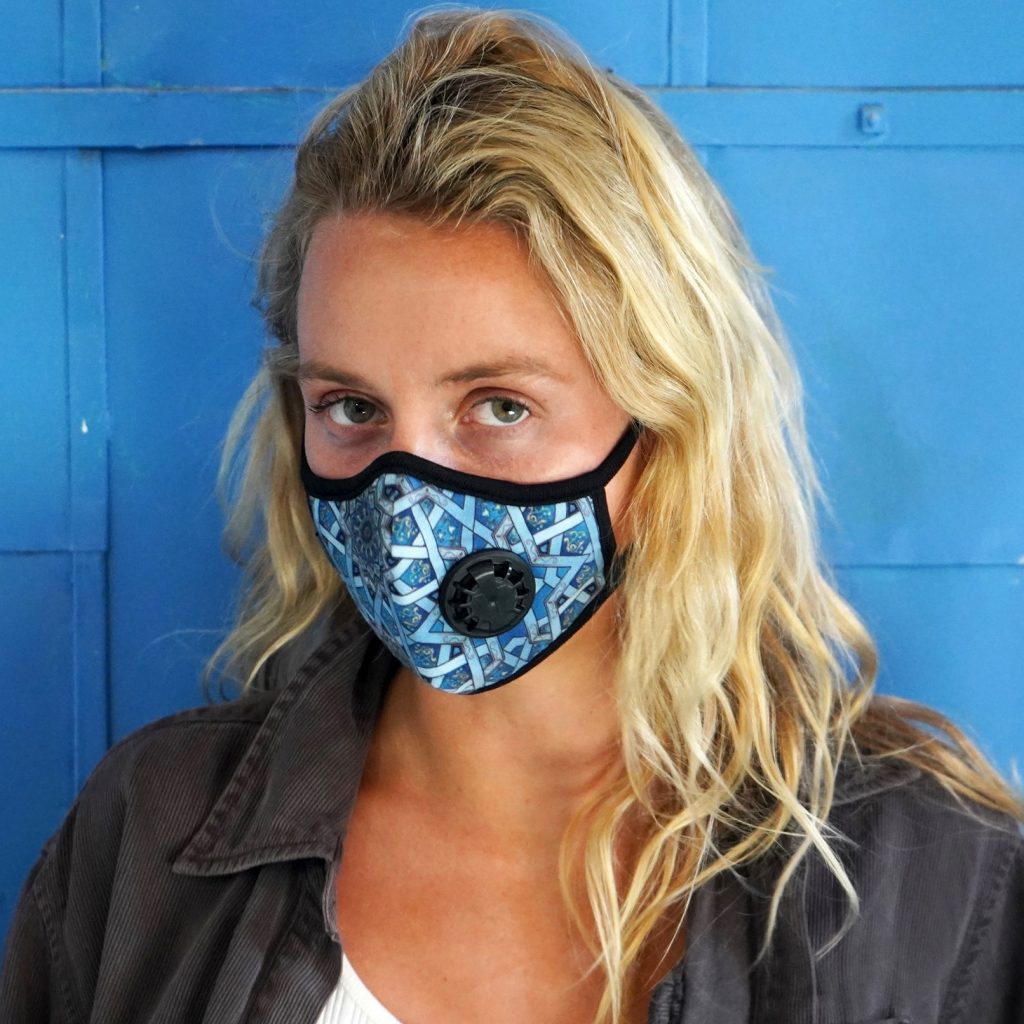 Vogmask is the original stylish filtering half mask for particles.