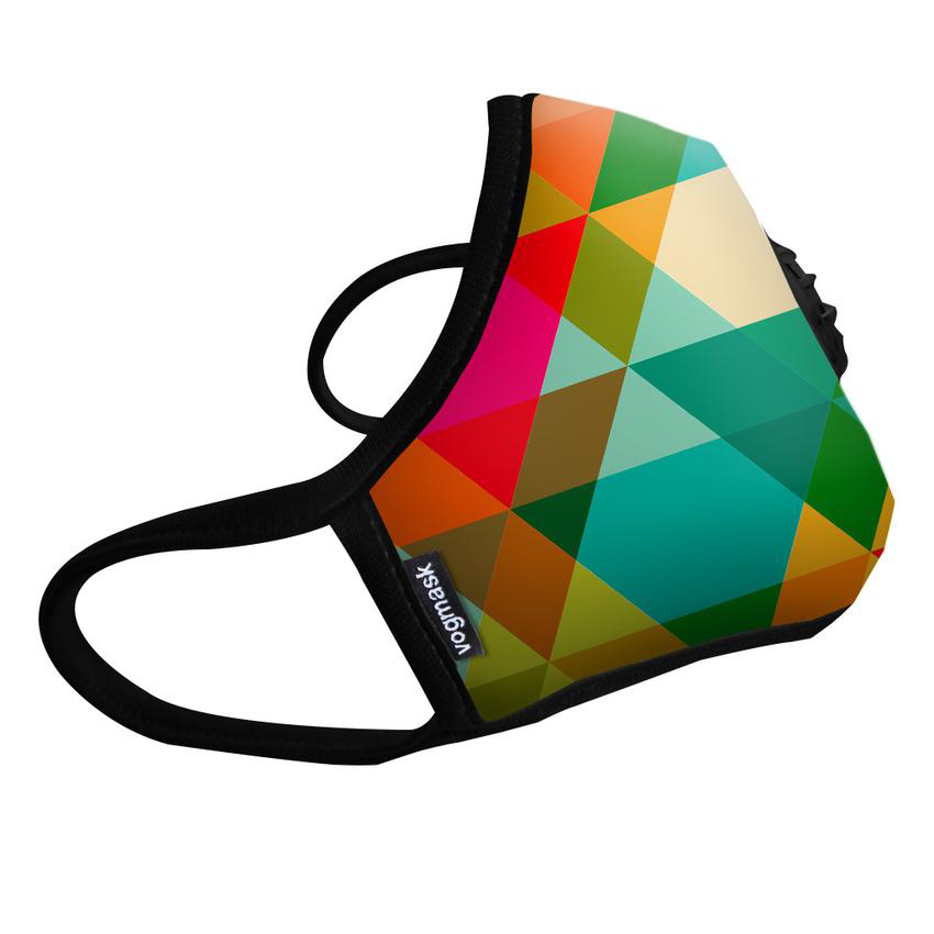 Vogmask - Paradise. Vogmask is the original stylish filtering half mask for particles.