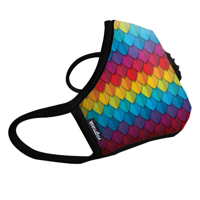 Vogmask - Parrot. Vogmask is the original stylish filtering half mask for particles.