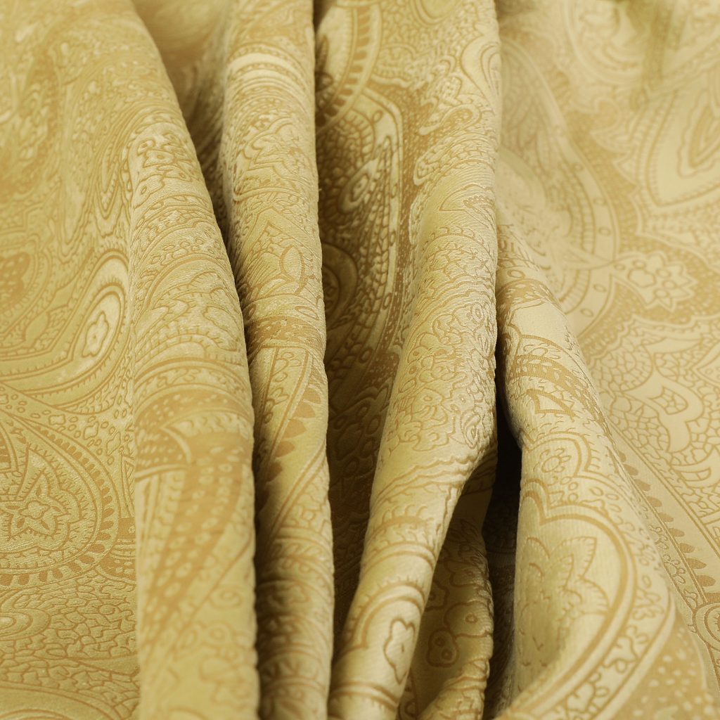 Phoenix Laser Cut Pattern Soft Velveteen Tea Green Velvet Material Upholstery Curtains Fabric