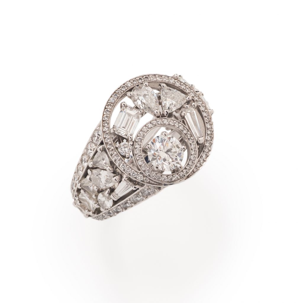 Tiina Smith Jewelry x Michelle Finamore Exhibition - Chanel Fine Jewelry Cosmos Diamond Ring (2012).