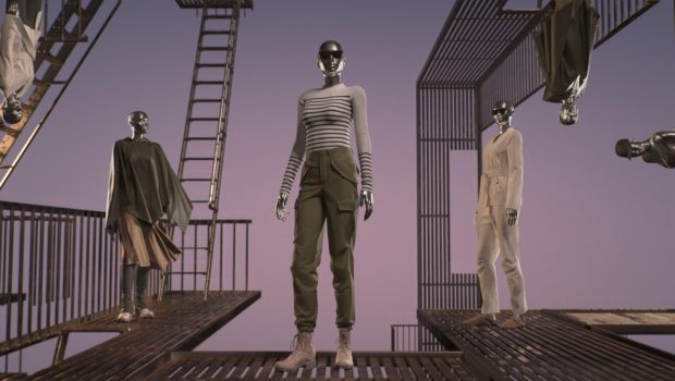 RAG & BONE SPRING/SUMMER 2021: METAMORPHOSIS rag & bone and Microsoft created a virtual world that challenges the status quo