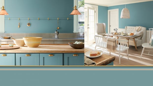 Benjamin Moore Color of the Year 2021: Aegean Teal 2136-40