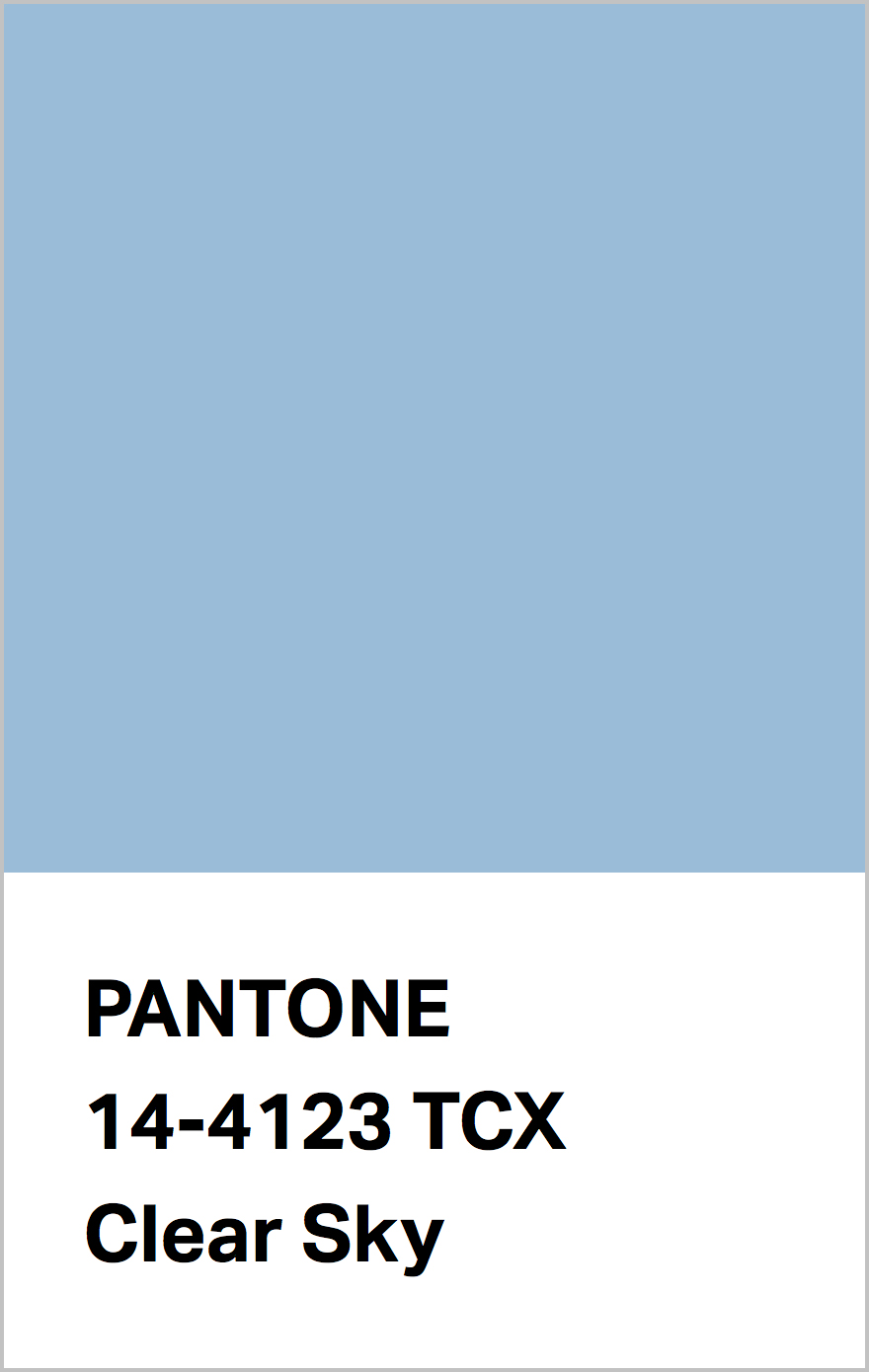 pantone sky blue