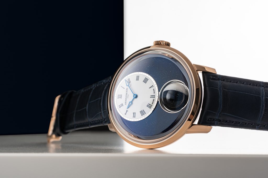 Arnold & Son Debuts Luna Magna: World's Largest 3-D Moon Phase Timepiece