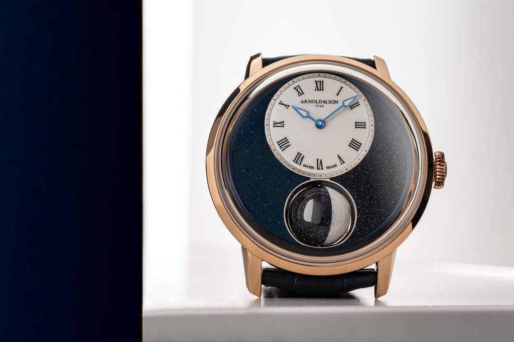 Arnold & Son Debuts Luna Magna: World's Largest 3-D Moon Phase Timepiece